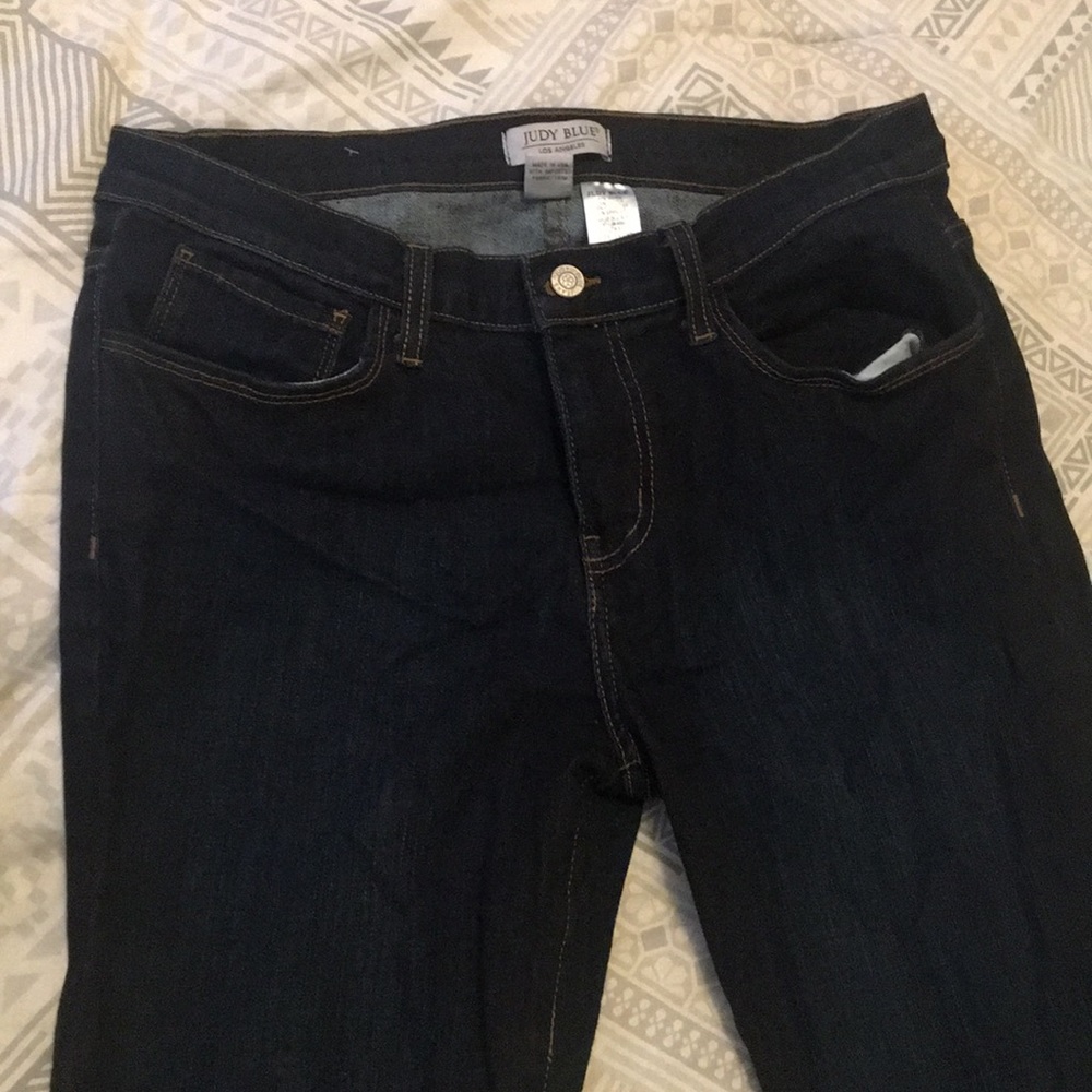 Dark blue jeggings